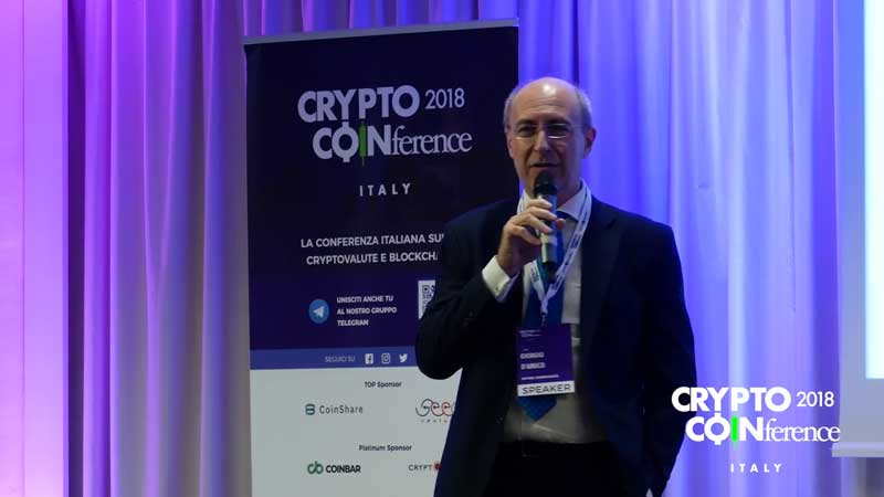 crypto coinference Giorgio D'Amico