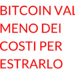 Bitcoin costo mining
