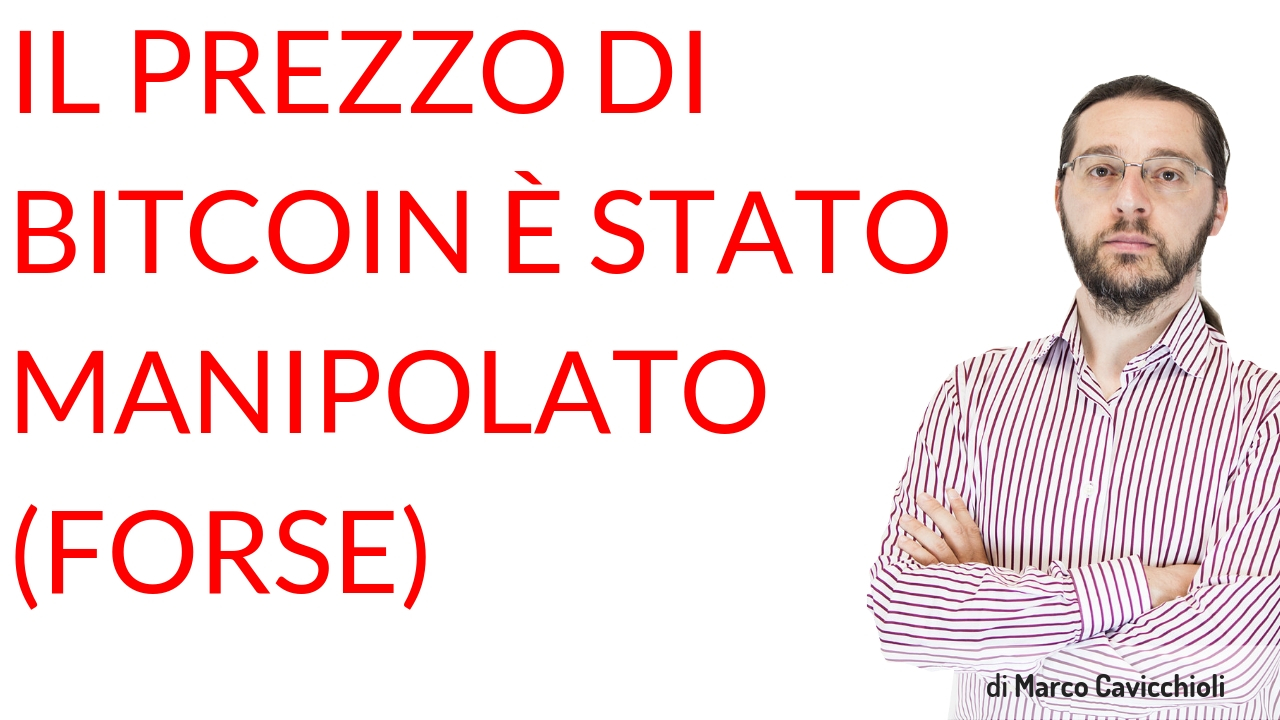 prezzo bitcoin manipolato