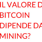 valore bitcoin costo mining