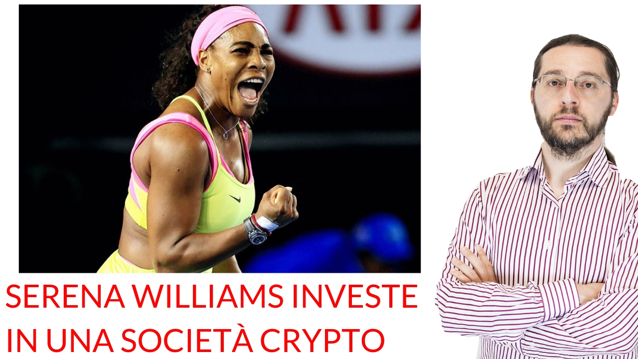 Serena Williams investe in una società crypto