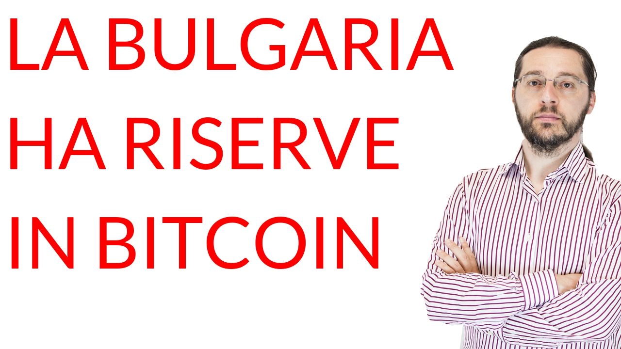 Bulgaria riserve bitcoin
