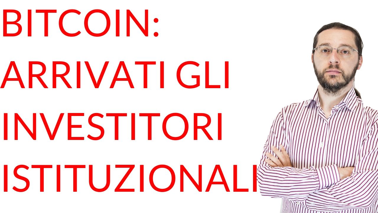 Bitcoin investitori istituzionali
