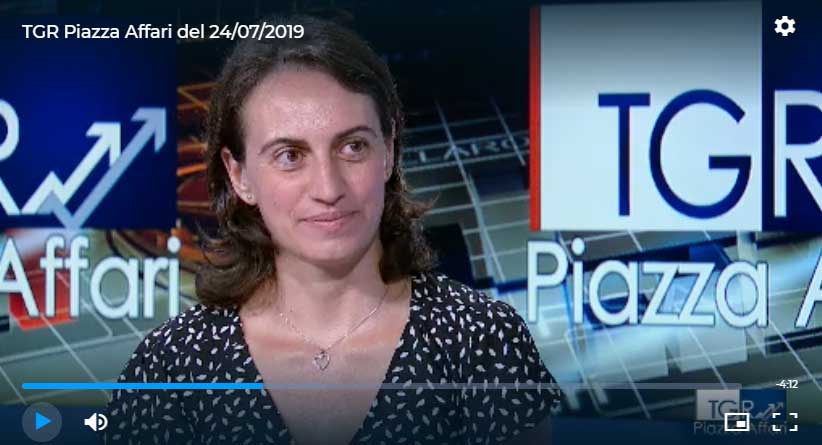 Valeria Portale TGR Piazza Affari Rai3
