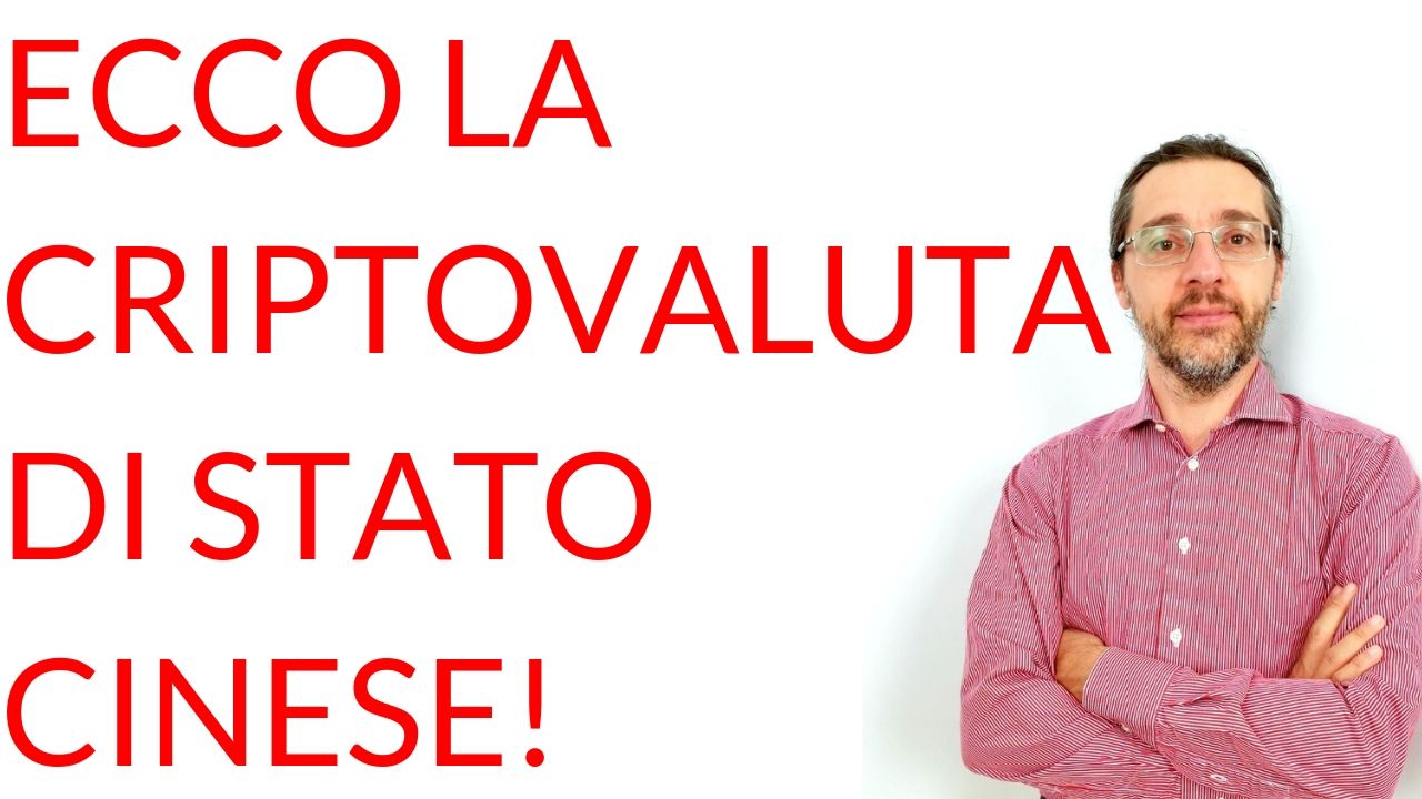 Cina criptovaluta di Stato