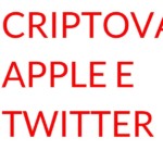 Criptovalute Apple Twitter