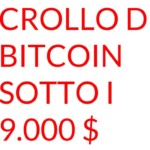 Crollo bitcoin