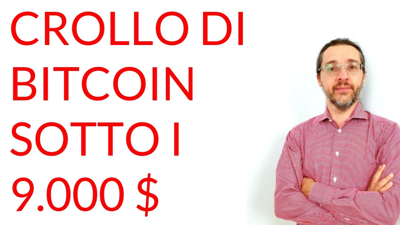 Crollo bitcoin