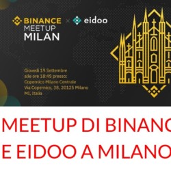 Meetup Milano Binance e Eidoo