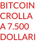 Bitcoin crollo