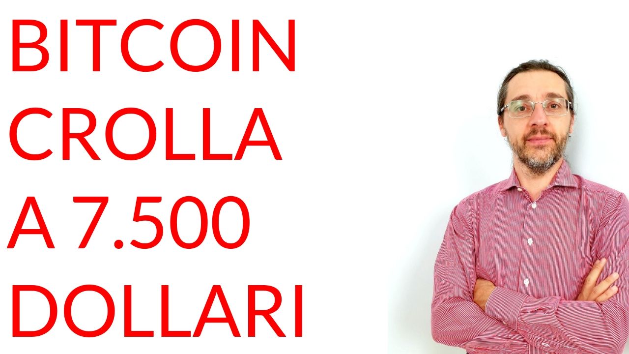 Bitcoin crollo