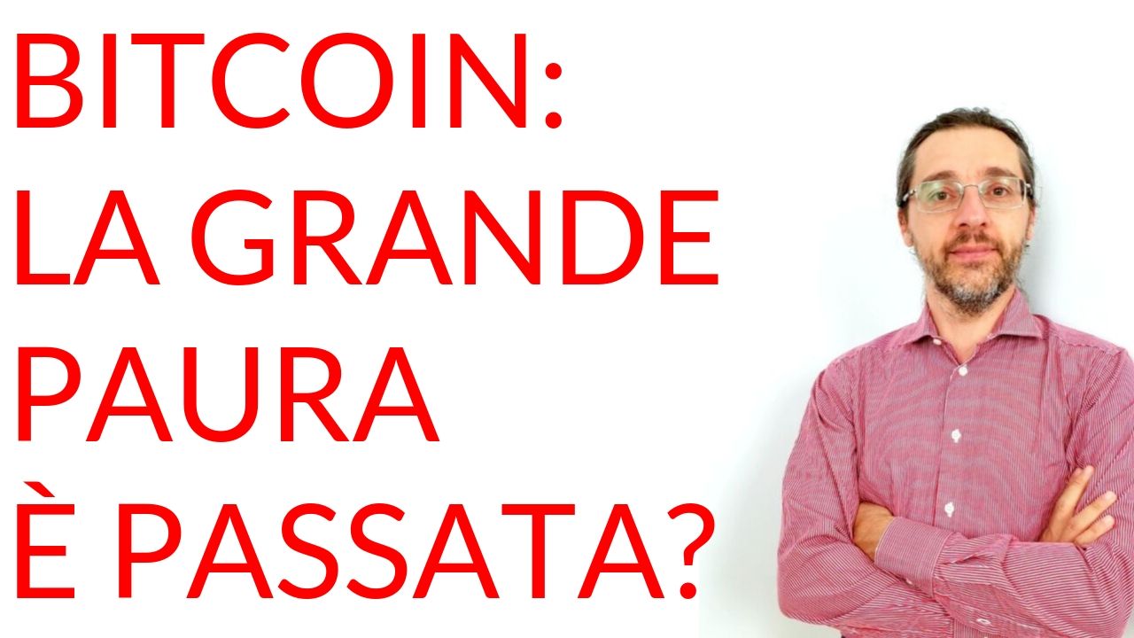 Bitcoin la grande paura è passata