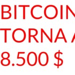 bitcoin torna a 8500 dollari