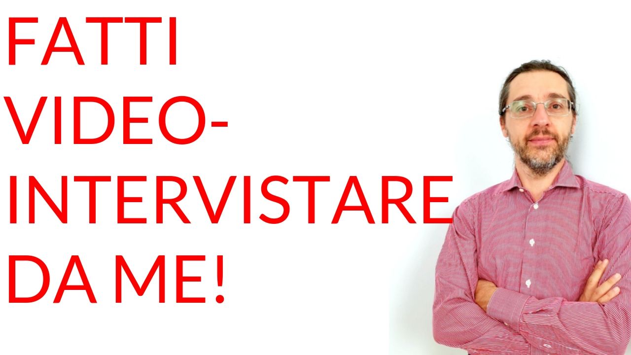 video intervista crypto