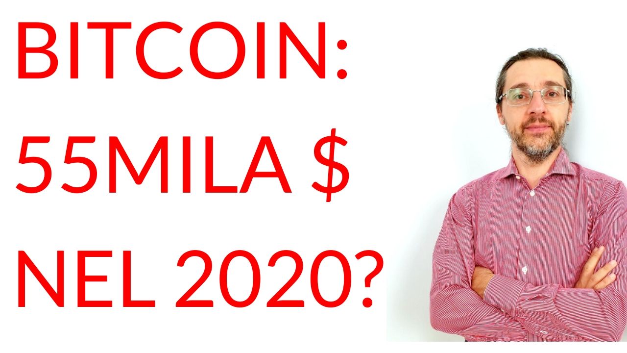 Bitcoin 55mila dollari dopo halving
