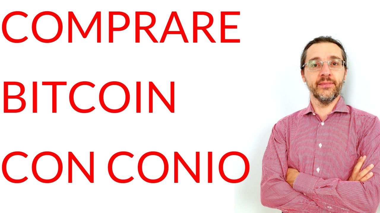 Comprare bitcoin con Conio