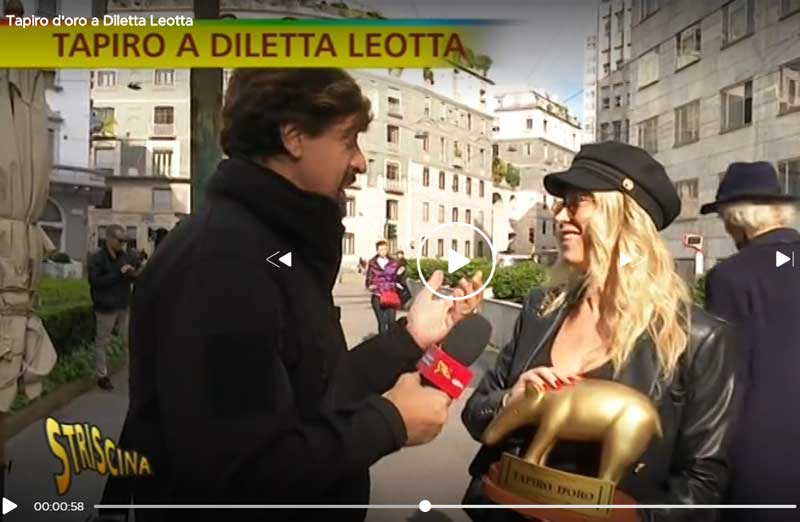 Tapiro d'oro a Diletta Leotta