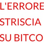 errore Striscia la Notizia Bitcoin