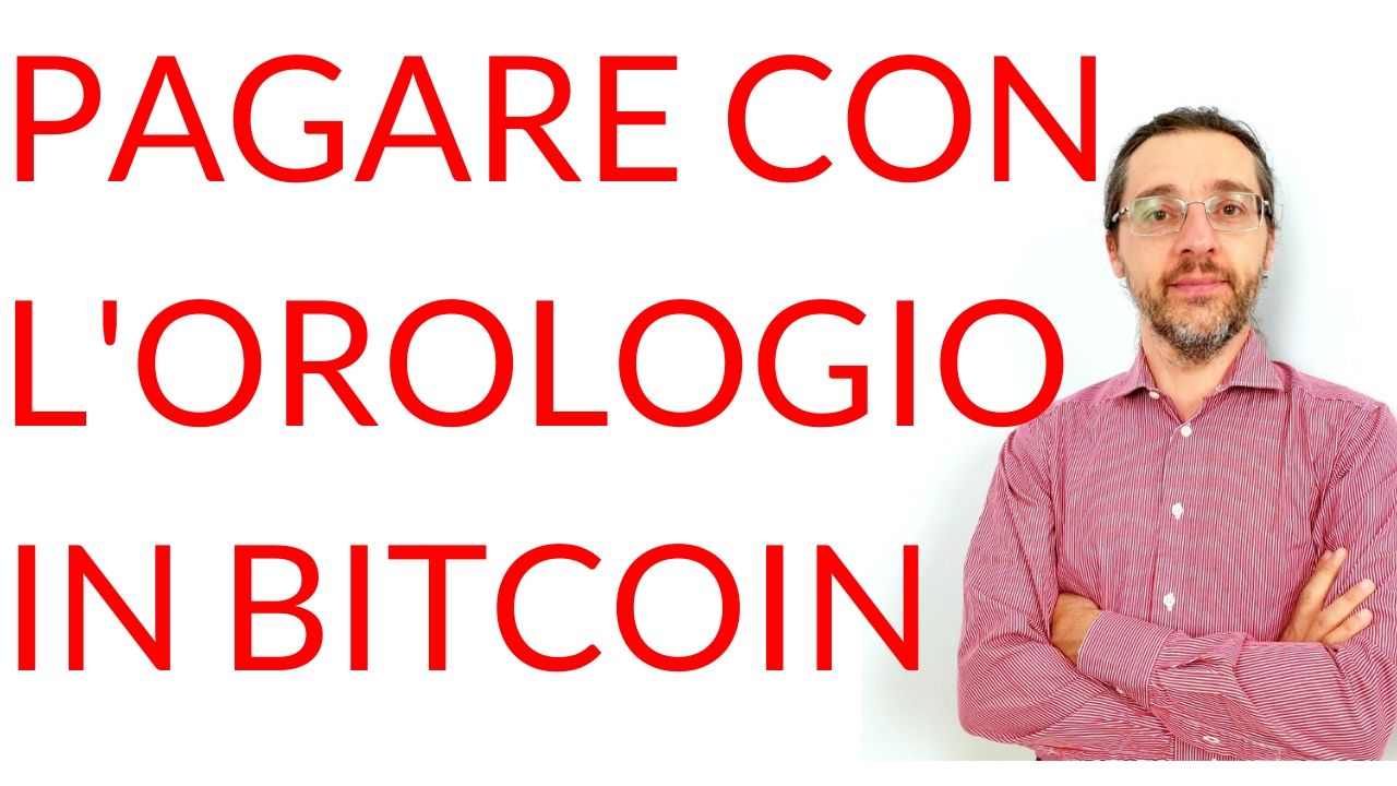 Pagamento orologio bitcoin
