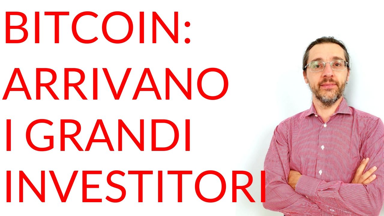 Bitcoin grandi investitori istituzionali