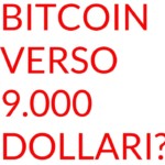 Bitcoin verso novemila dollari