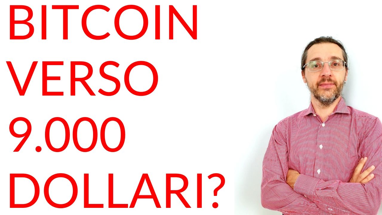 Bitcoin verso novemila dollari