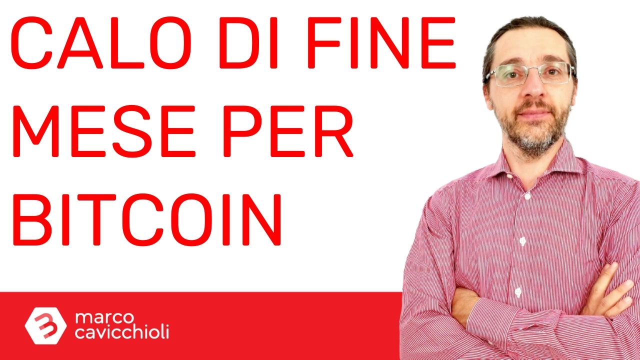 Bitcoin calo di fine mese
