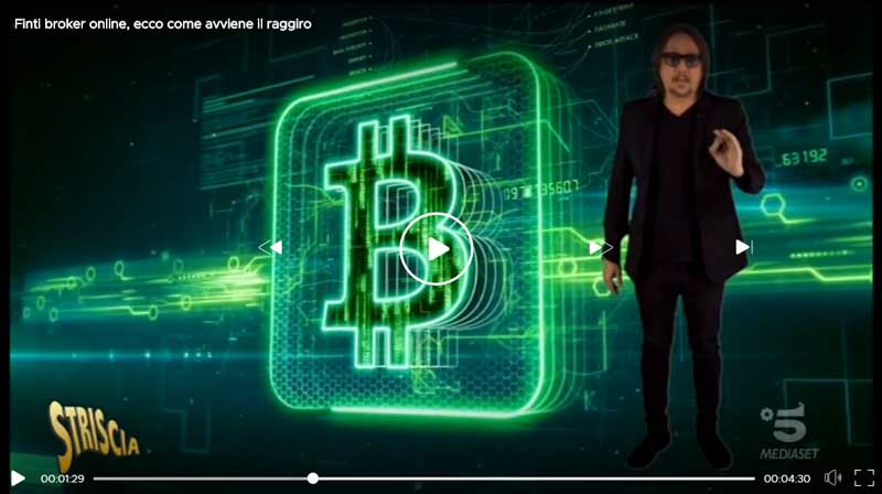 Bitcoin Striscia la Notizia