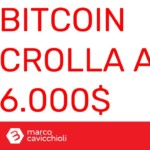 crollo Bitcoin 6.000 dollari