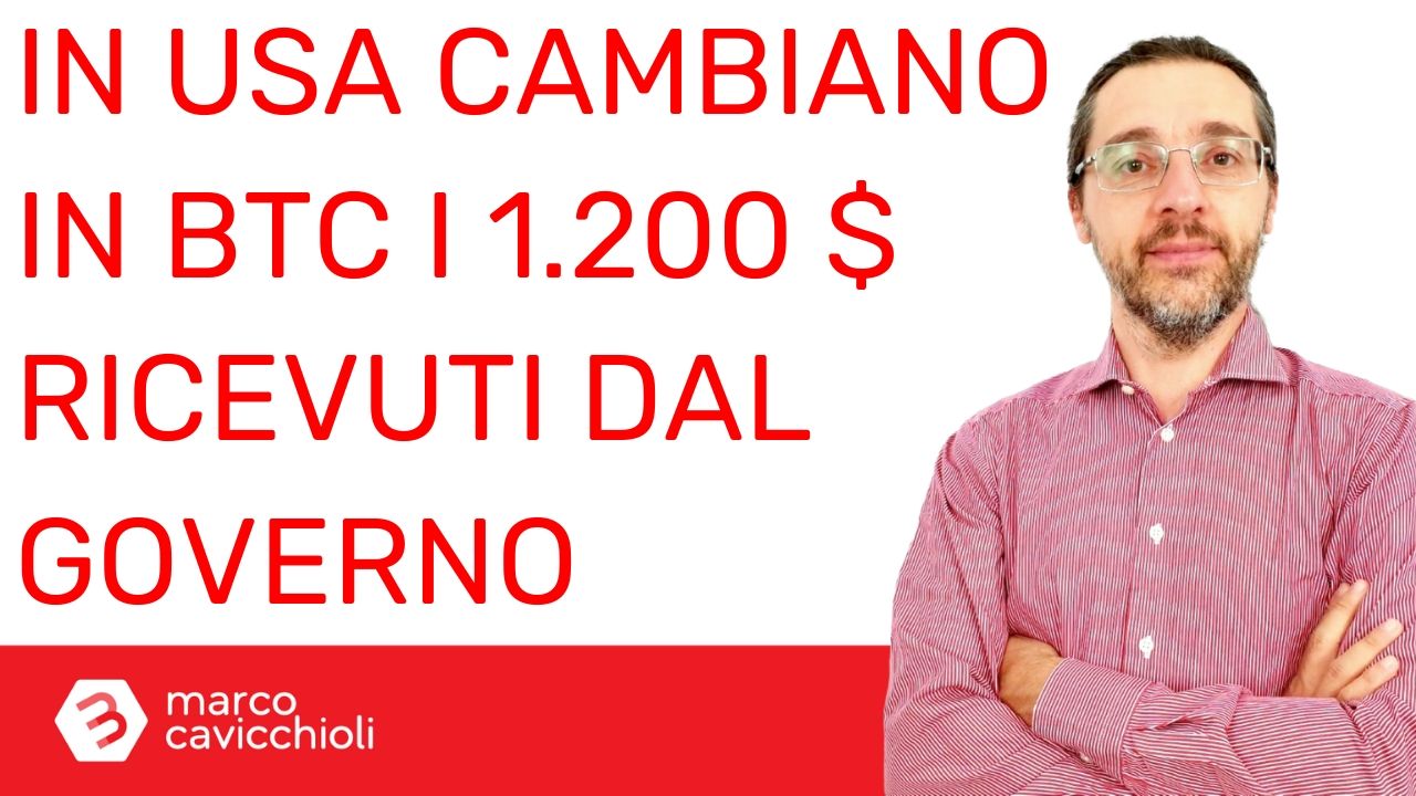americani bitcoin dollari sussidio emergenza