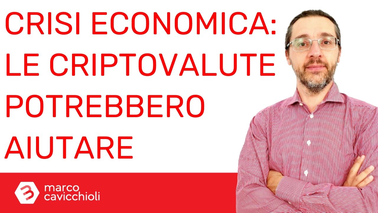 criptovalute crisi economica