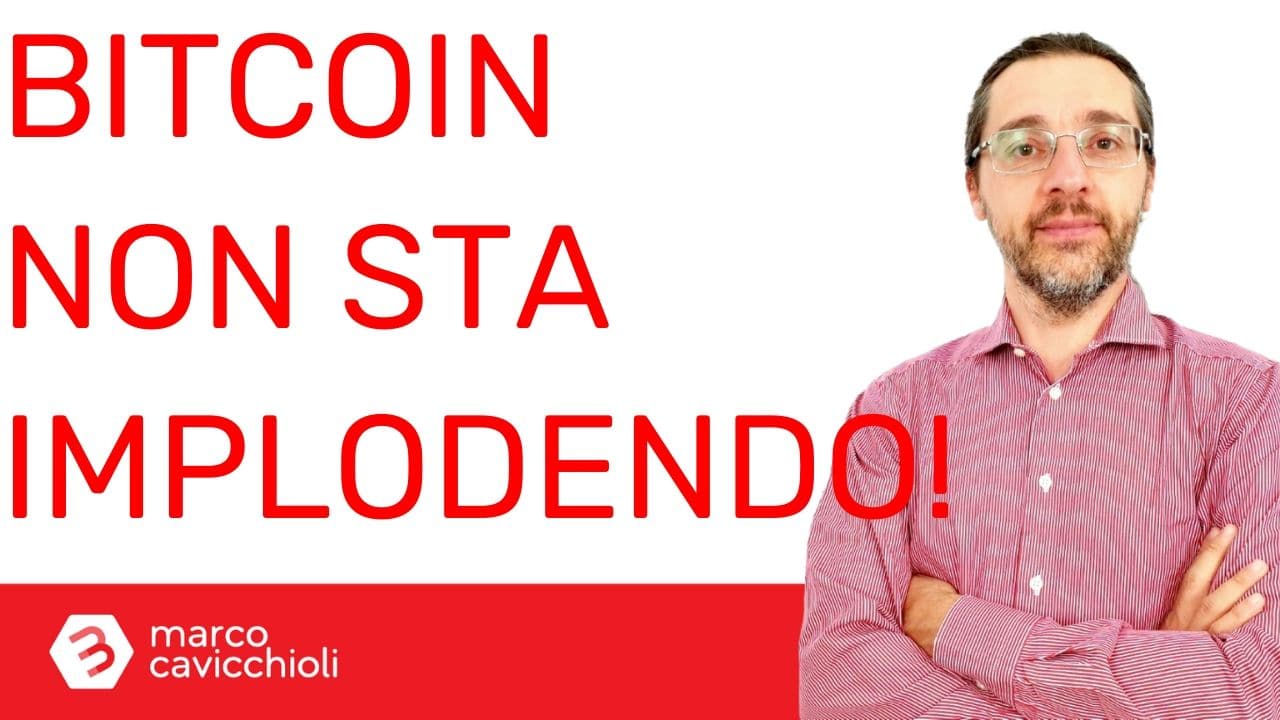 Bitcoin non sta implodendo