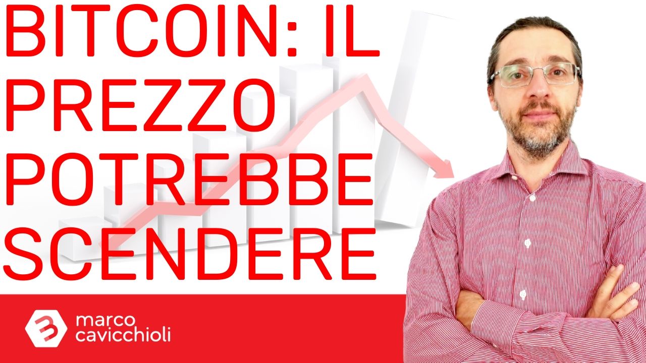 Bitcoin prezzo potrebbe scendere