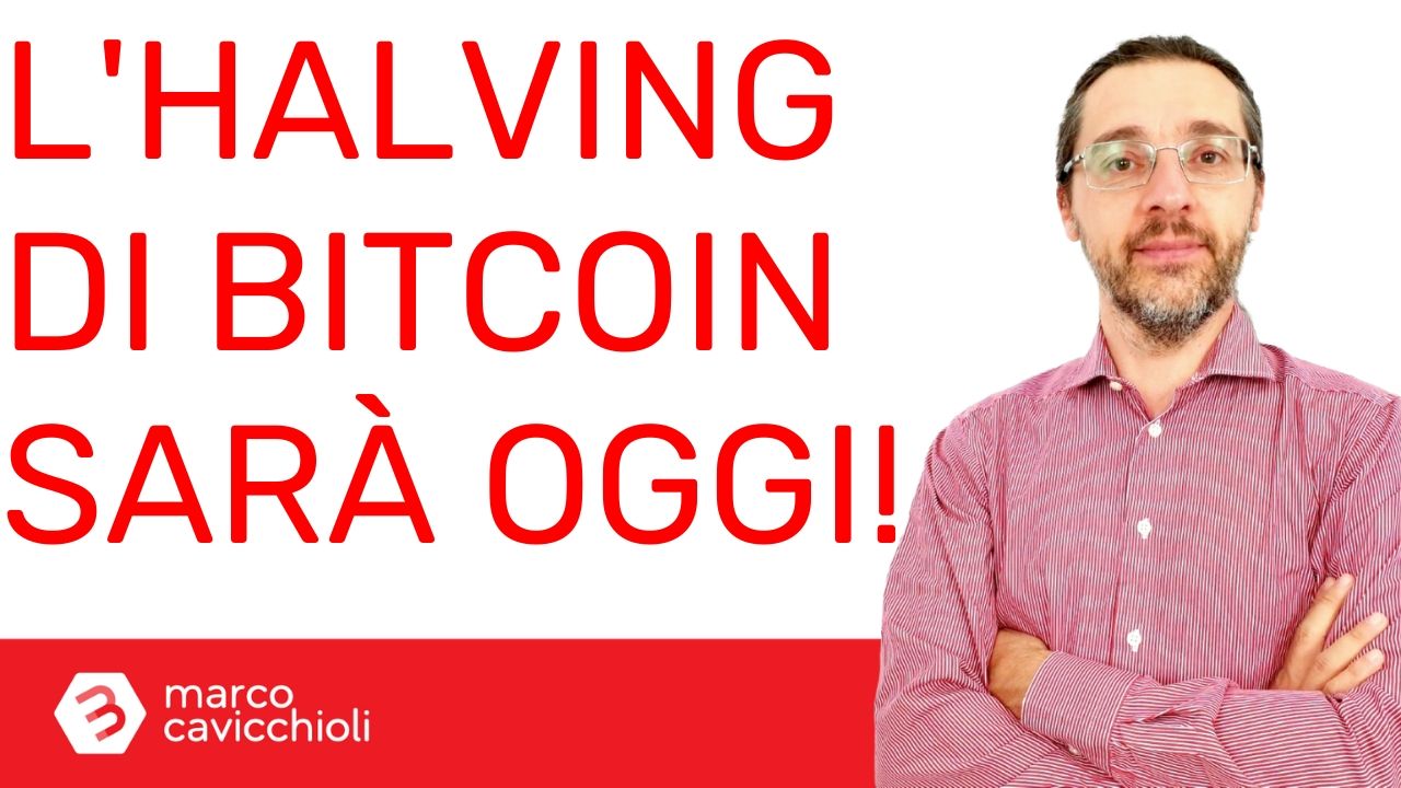 Halving Bitcoin oggi
