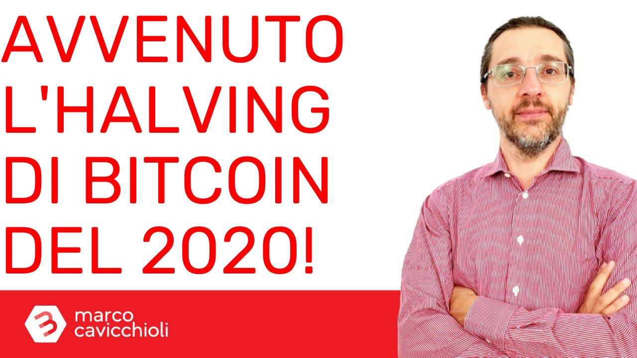 halving Bitcoin 2020 avvenuto