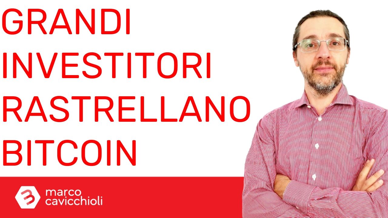 grandi investitori rastrellano bitcoin