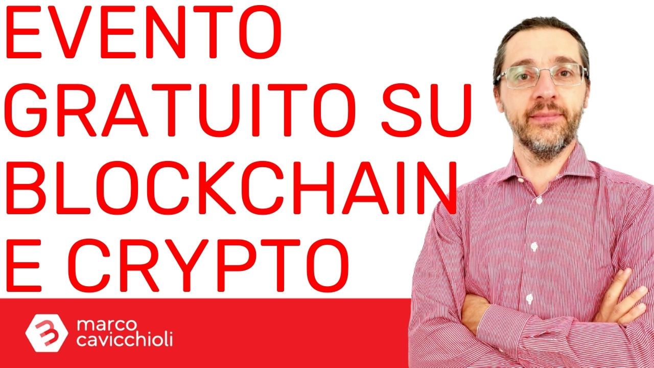 Evento gratuito blockchain e crypto