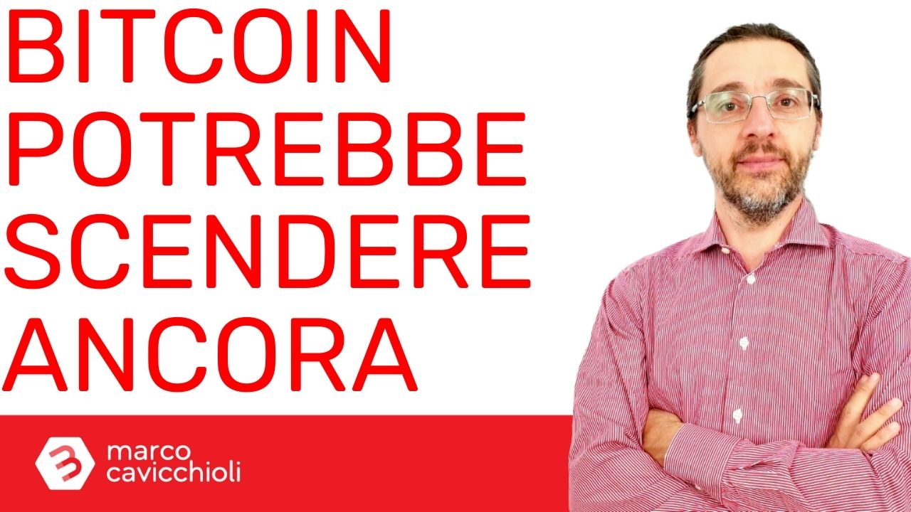 Bitcoin correzione prezzo potrebbe scendere ancora