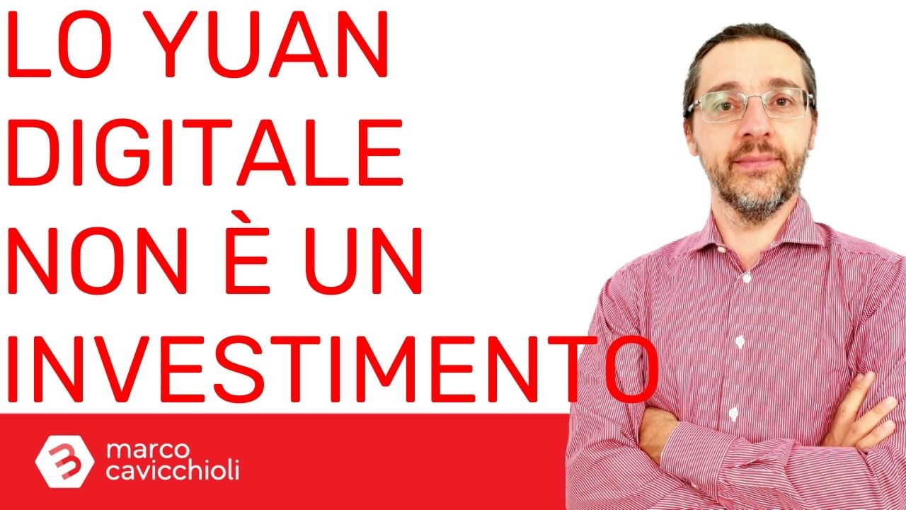 Yuan digitale cinese investimento