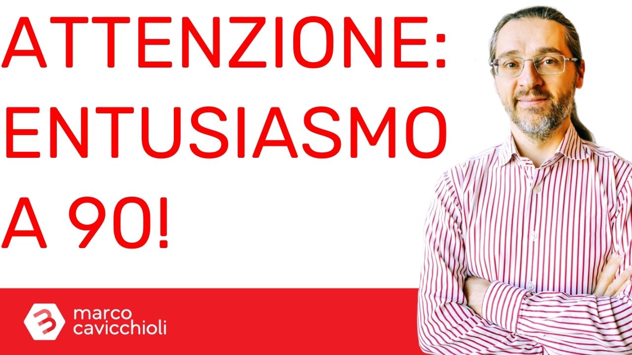 Attenzione entusiasmo 90