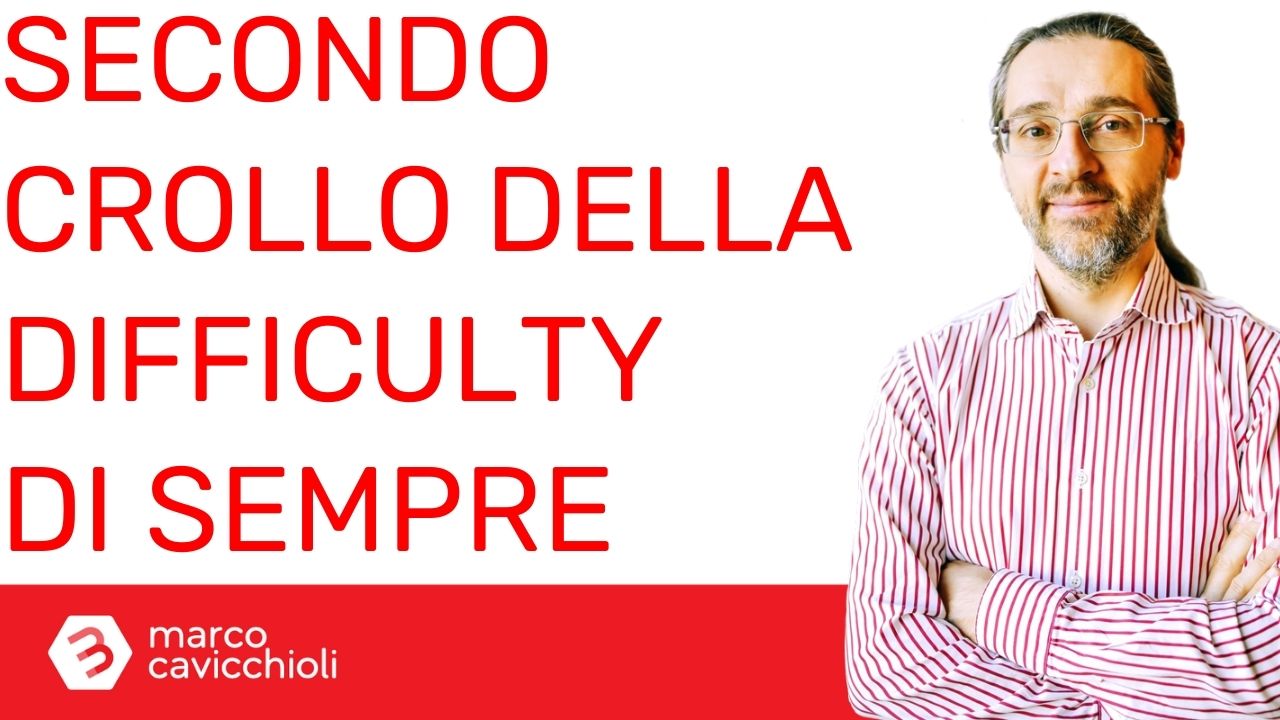 Bitcoin crollo difficulty