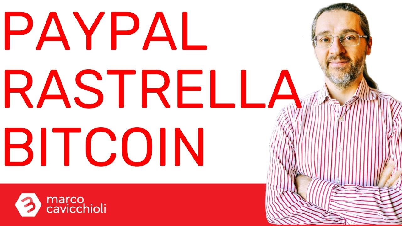PayPal rastrella bitcoin