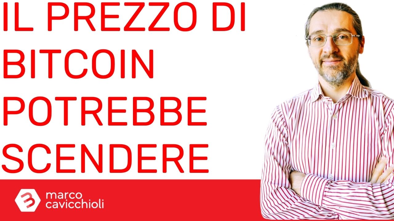 prezzo bitcoin potrebbe scendere