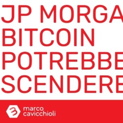 prezzo Bitcoin potrebbe scendere secondo JP Morgan