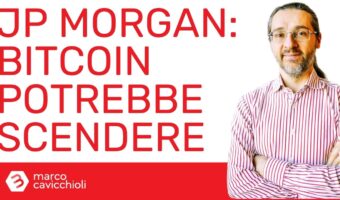 prezzo Bitcoin potrebbe scendere secondo JP Morgan