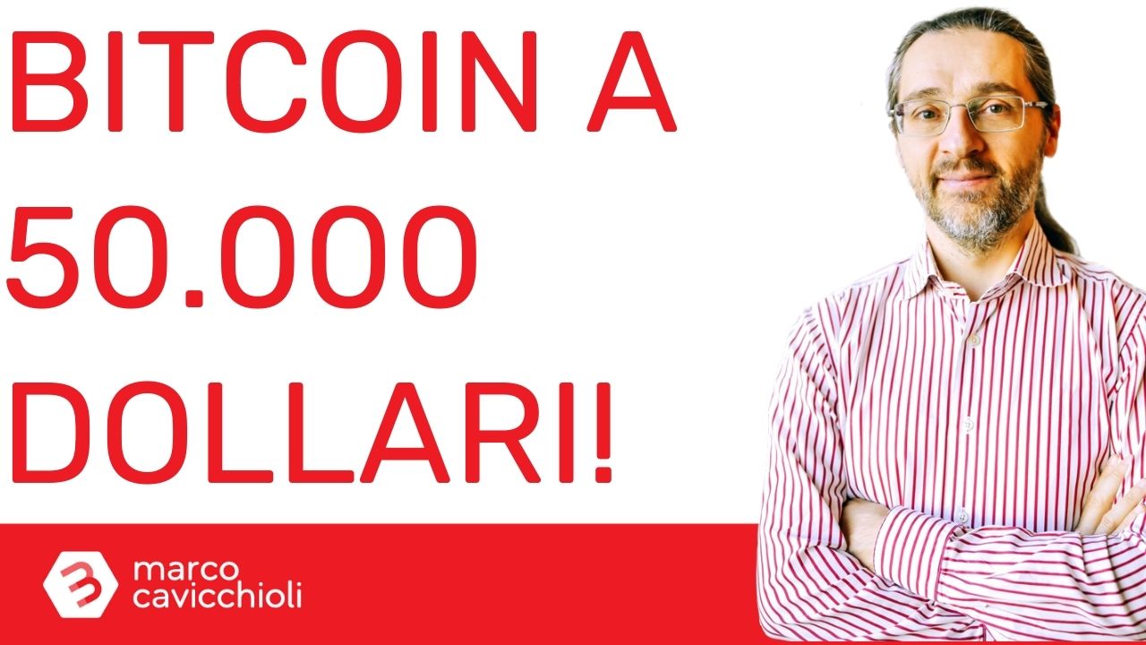 Bitcoin CINQUANTAMILA dollari