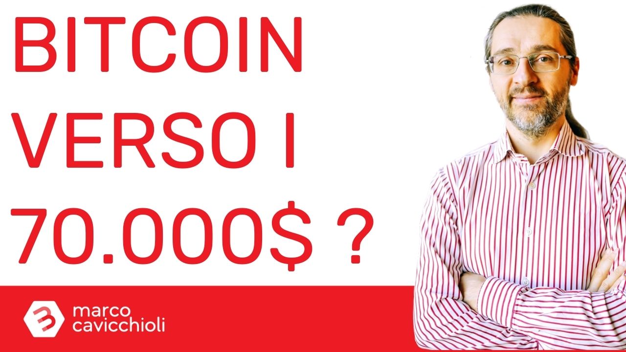 Bitcoin a 70000 dollari