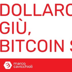 dollaro scende Bitcoin sale