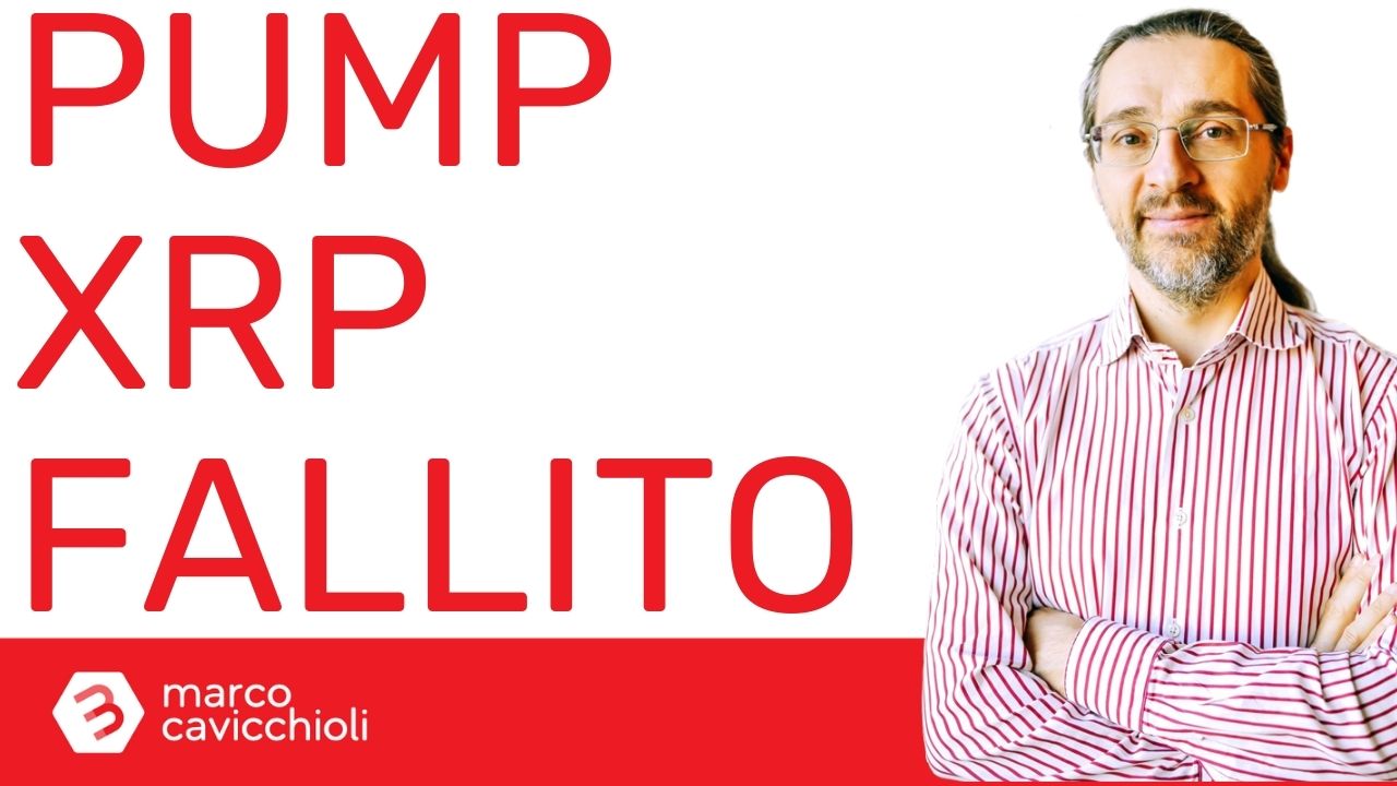 pump XRP Ripple fallito