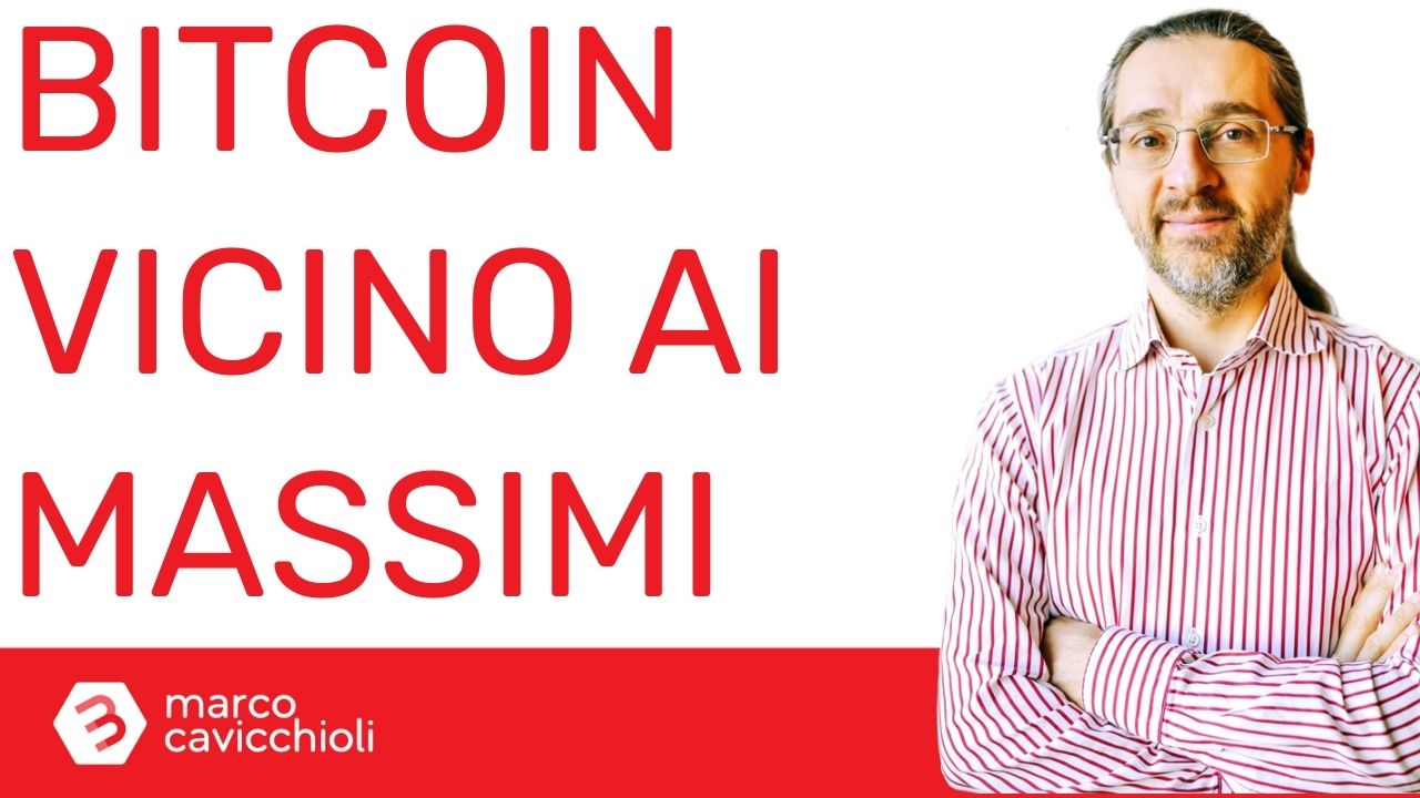 Bitcoin vicino ai massimi